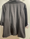 Torrid Black 3/4 Sleeve Blazer  Size 3